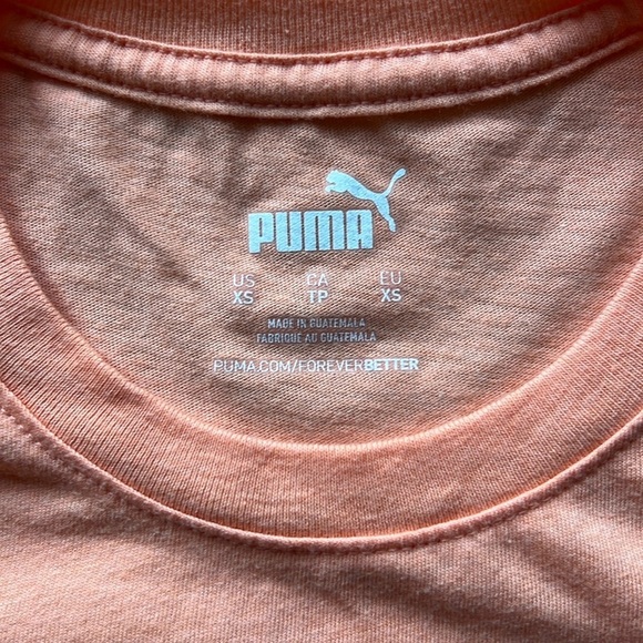 Puma Logo T Shirt Size Xtra Small - Picture 3 of 3